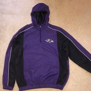 Lightweight Baltimore Ravens Jacket w/hood